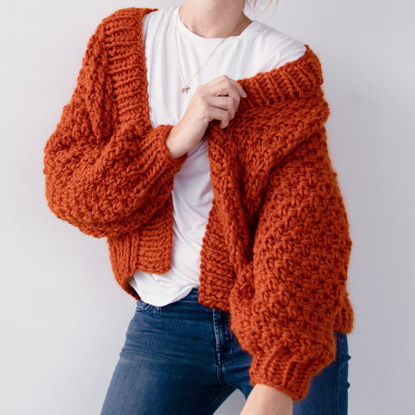 DIY x Renée Cardigan - CLUB KNIT
